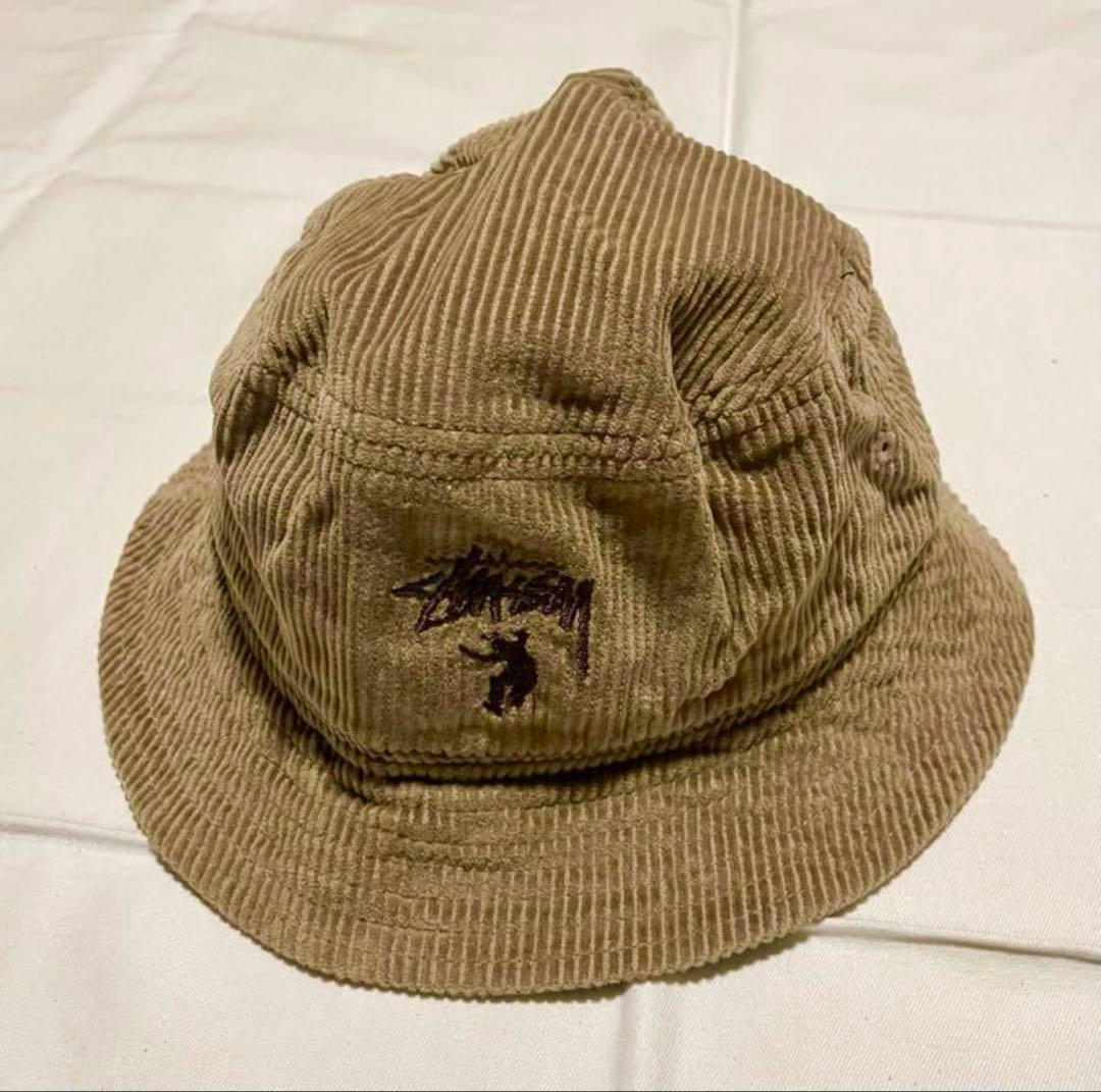 S/M Stussy Union LA コーデュロイバケットハット