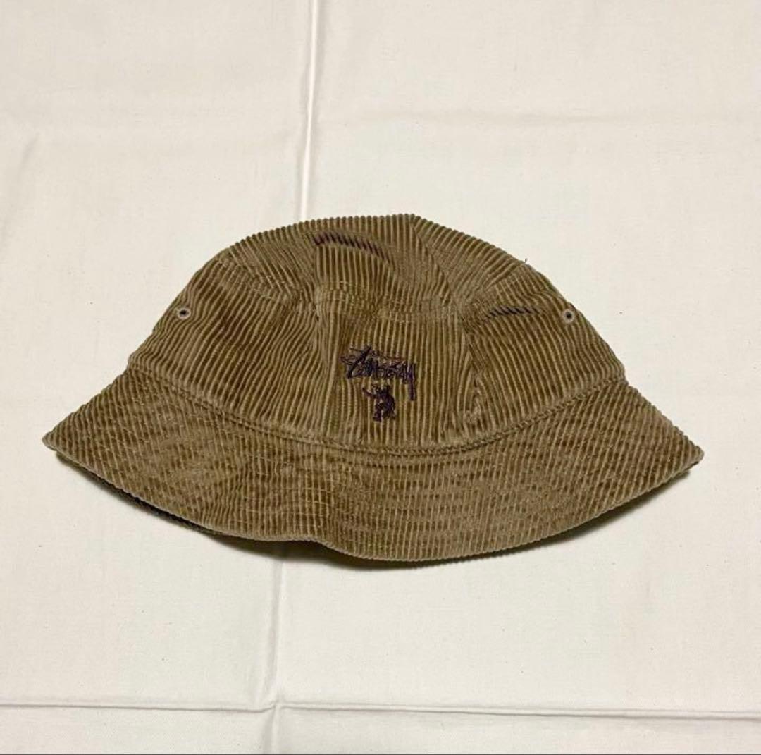S/M Stussy Union LA コーデュロイバケットハット
