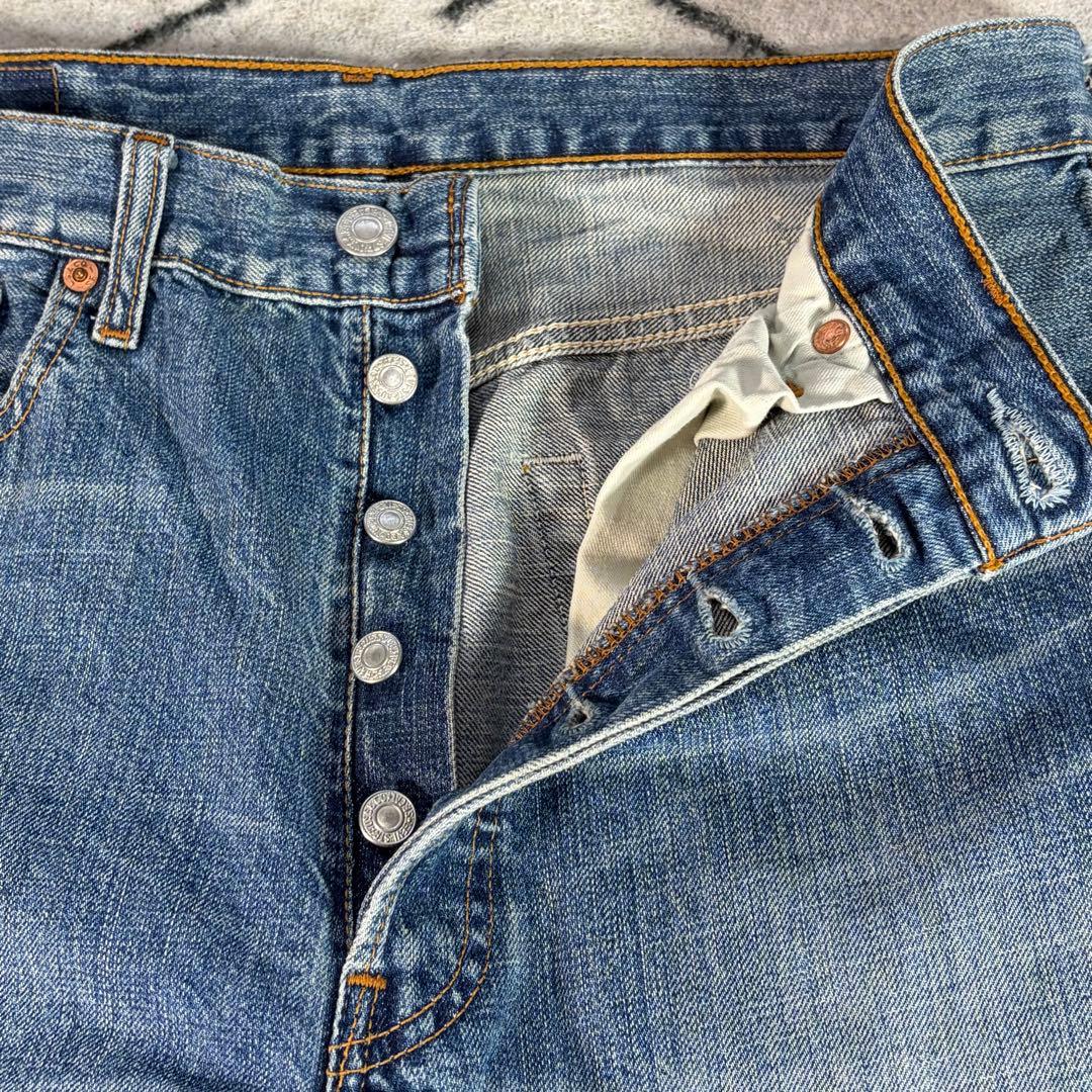 【良色/濃紺】2002年製 Levi's 501 W32 L32 フィリピン製