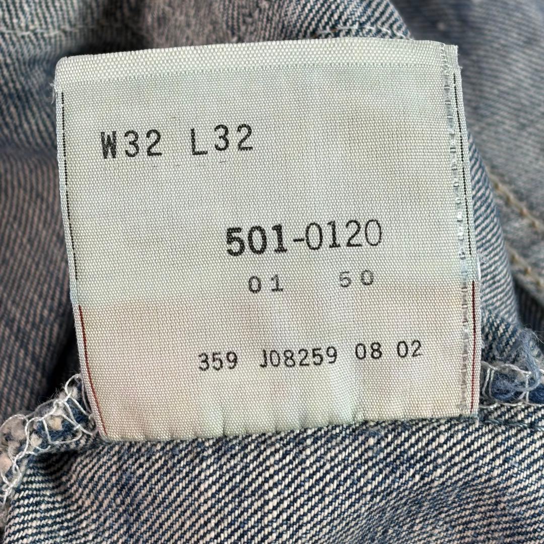 【良色/濃紺】2002年製 Levi's 501 W32 L32 フィリピン製