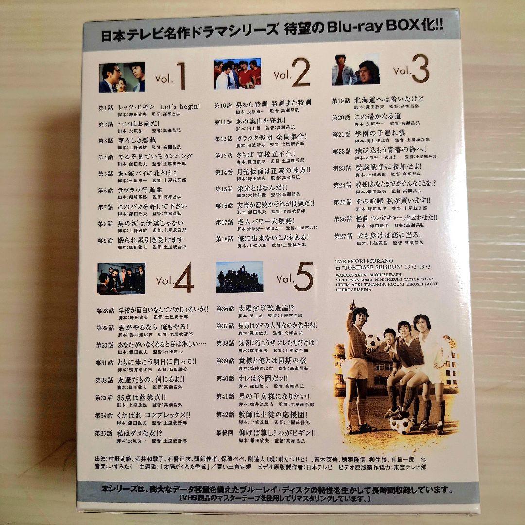 新品未開封「飛び出せ！青春」　Blu-rayBOX 村野武範