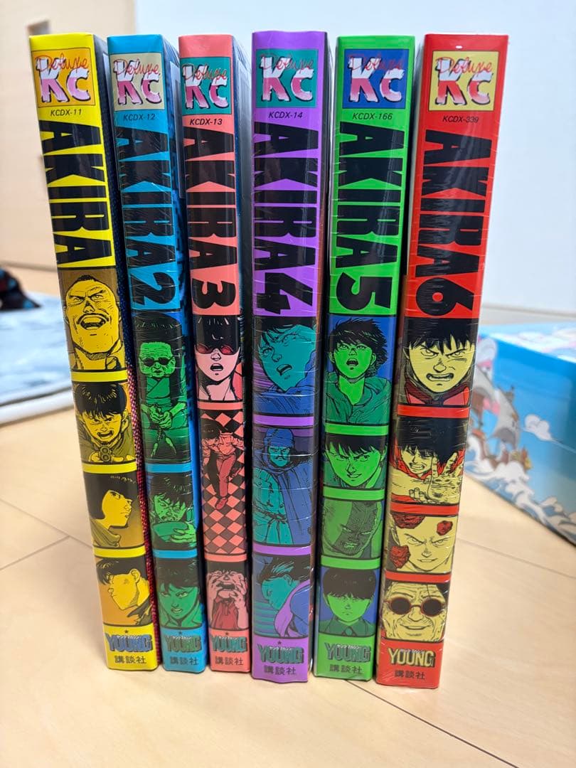 AKIRA 全6巻セット 大友克洋（シュリンク付き）
