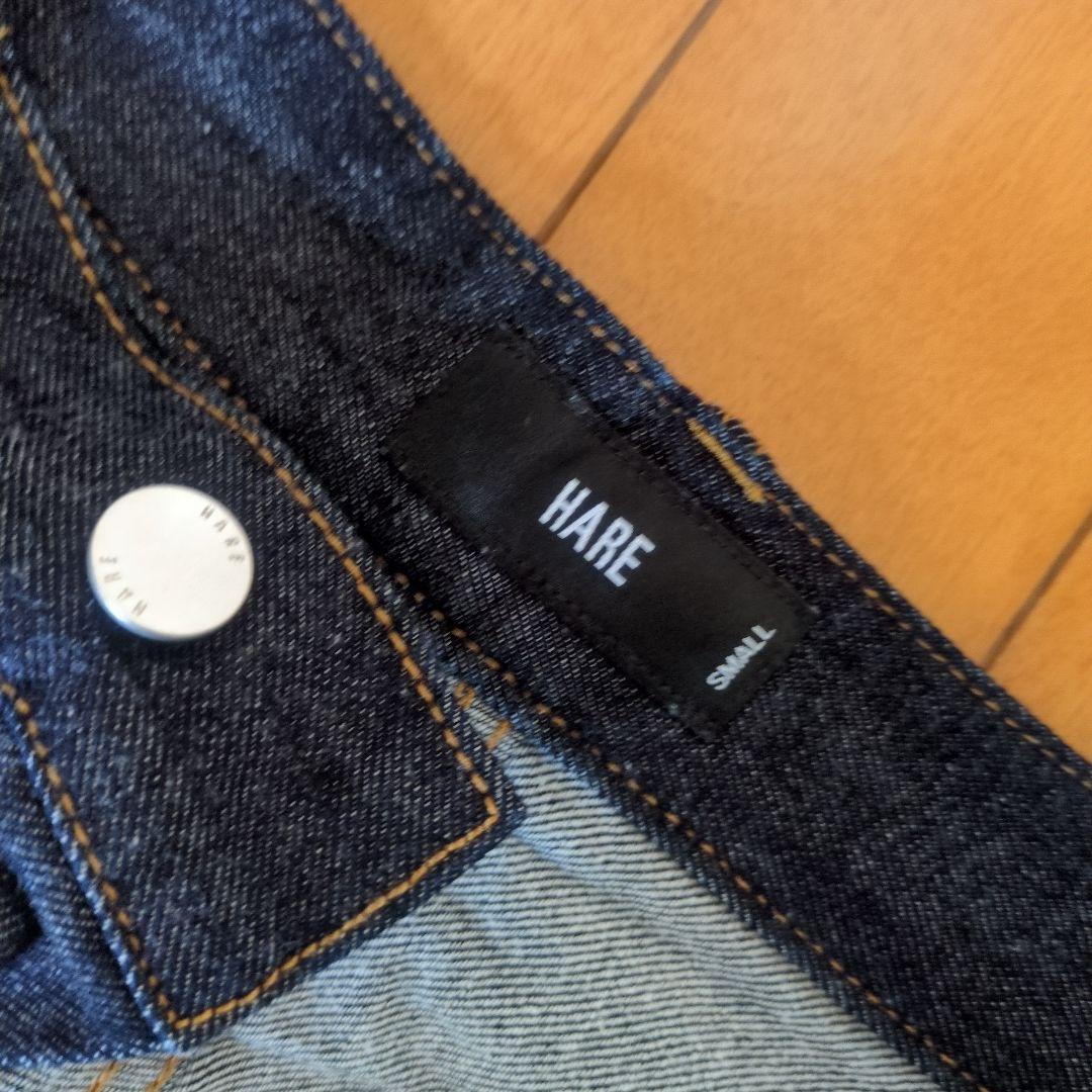 HARE 3ディメンションデニムパンツ