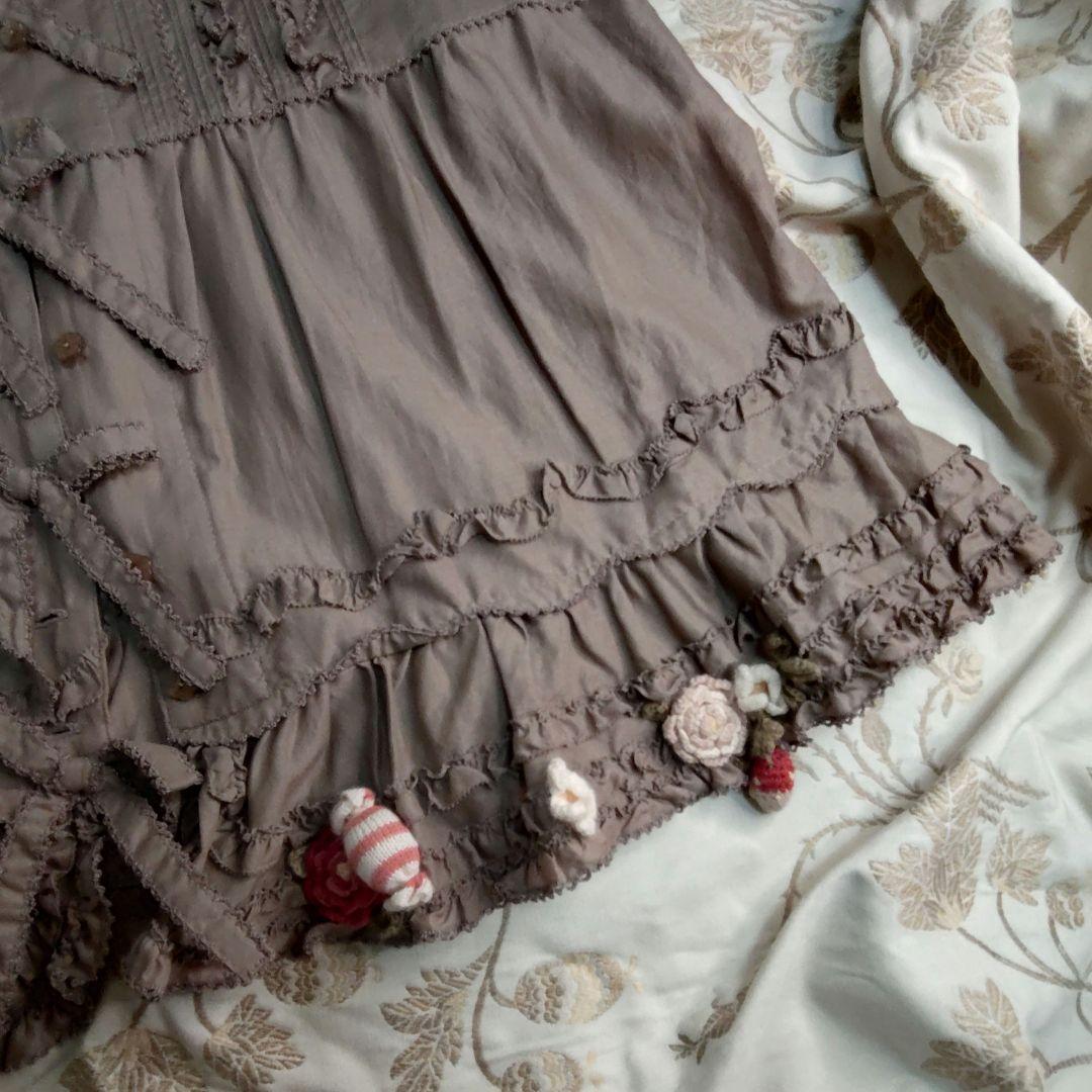 ピンクハウス✨モチーフ付ベスト✨