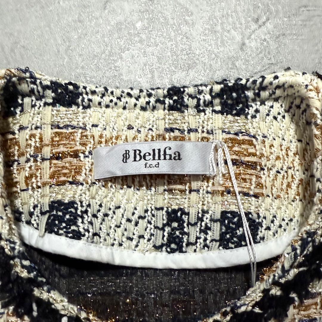 Bellfia ツイードベスト