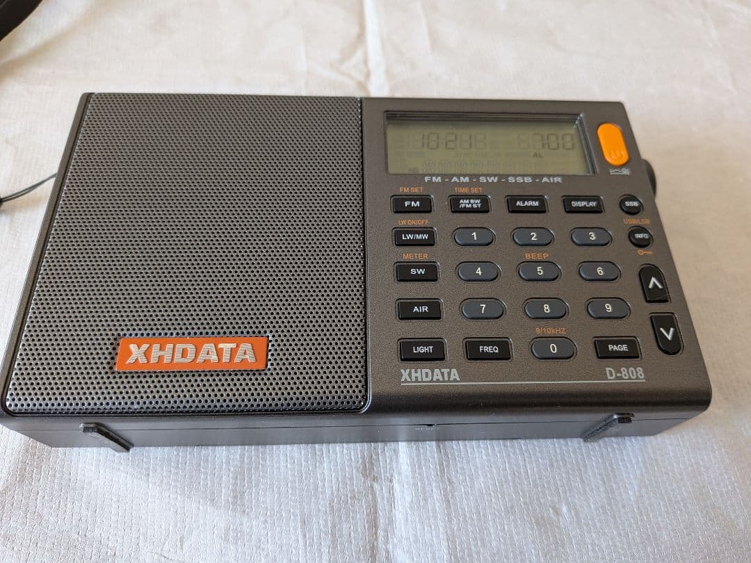 XHDATA D-808 AM FM SSB エアーバンド ラジオ type-C