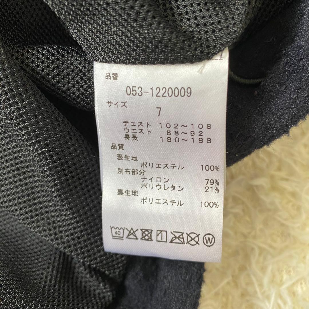 【極美品】パーリーゲイツ　メンズ　ストレッチ　メッシュ　ジャケット　フーディ　７