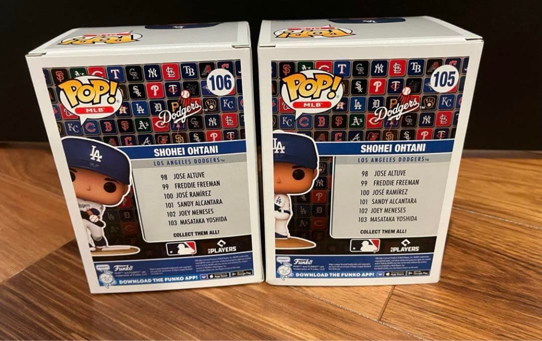 新品未開封 funkopop大谷翔平 MLB ロサンゼルスドジャース 2体セット