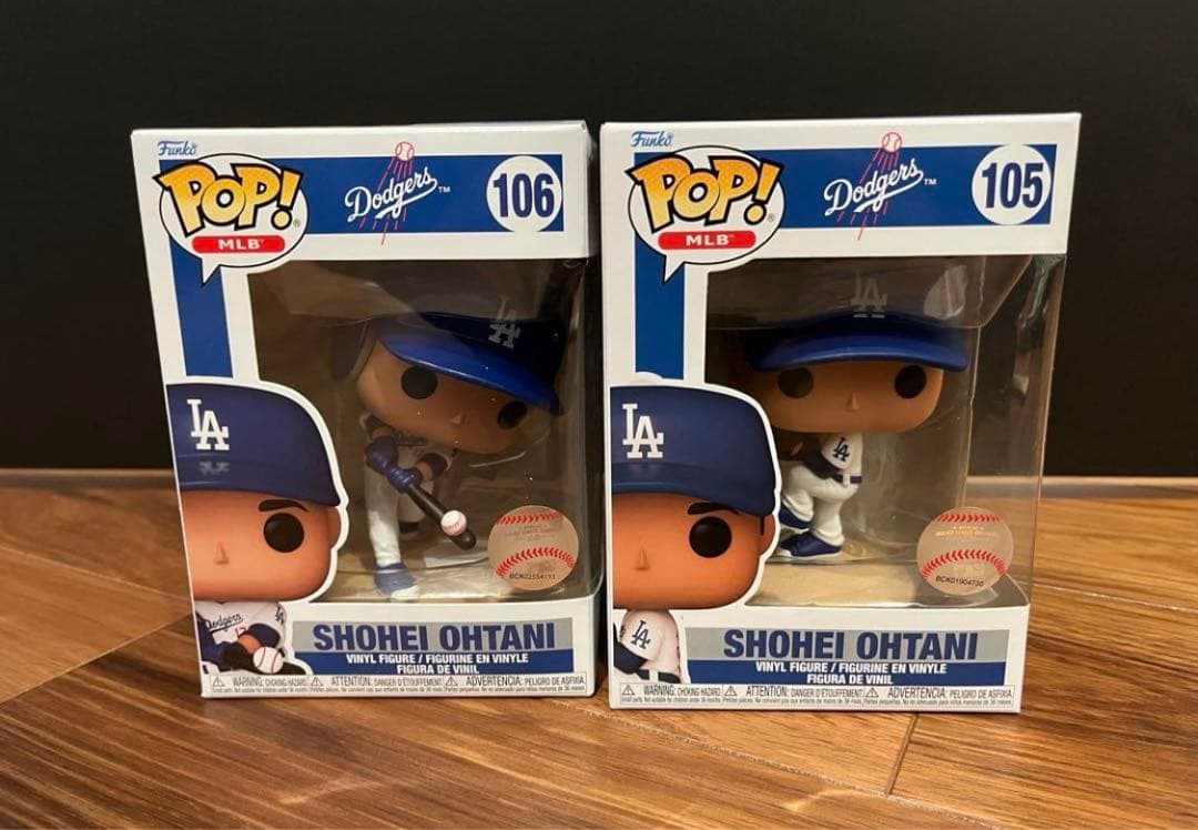 新品未開封 funkopop大谷翔平 MLB ロサンゼルスドジャース 2体セット
