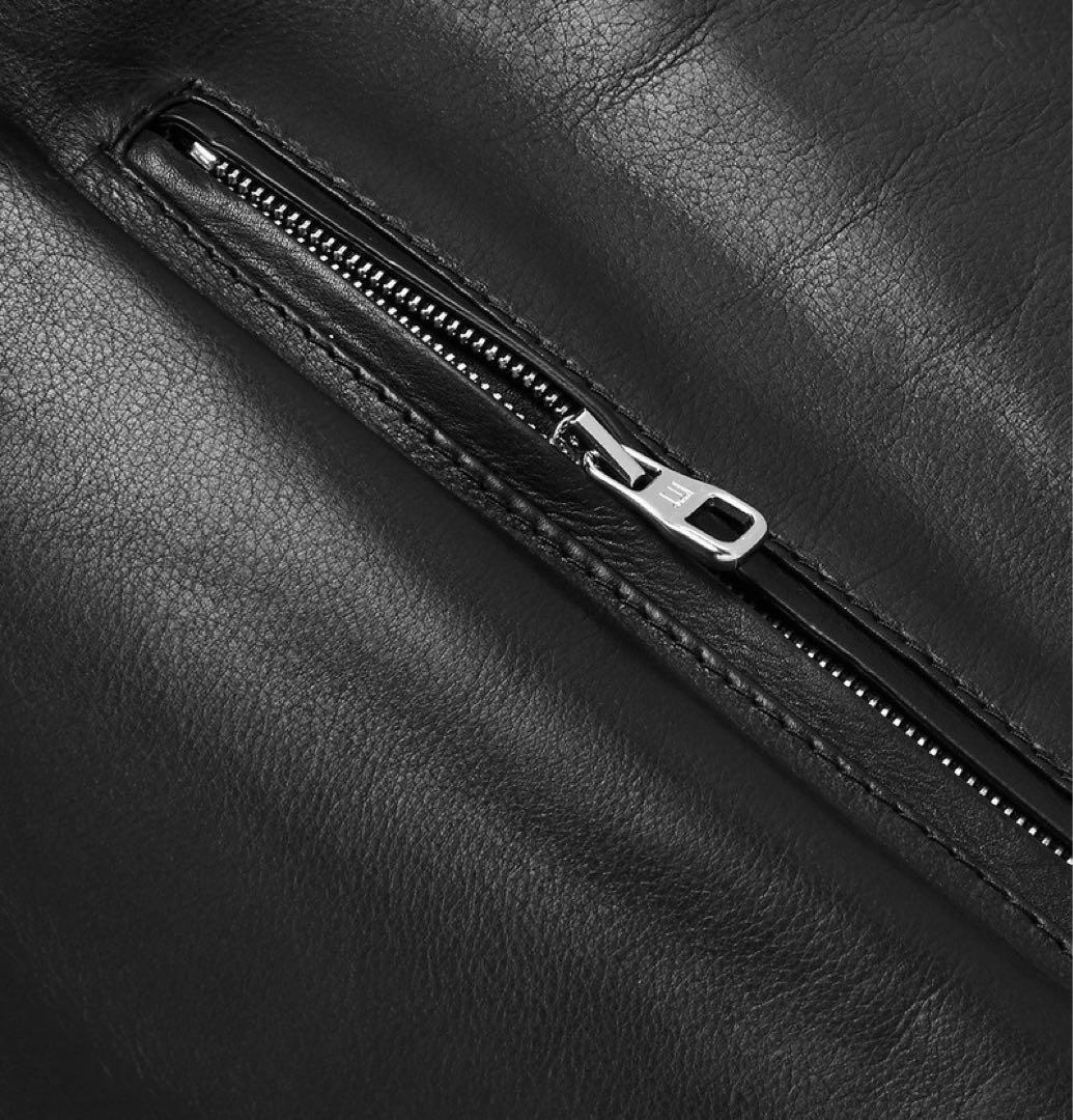 定価50万dunhill現行カーフレザージャケット ダンヒル