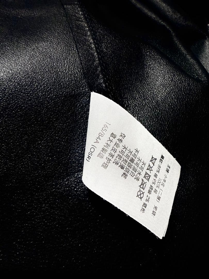 定価50万dunhill現行カーフレザージャケット ダンヒル