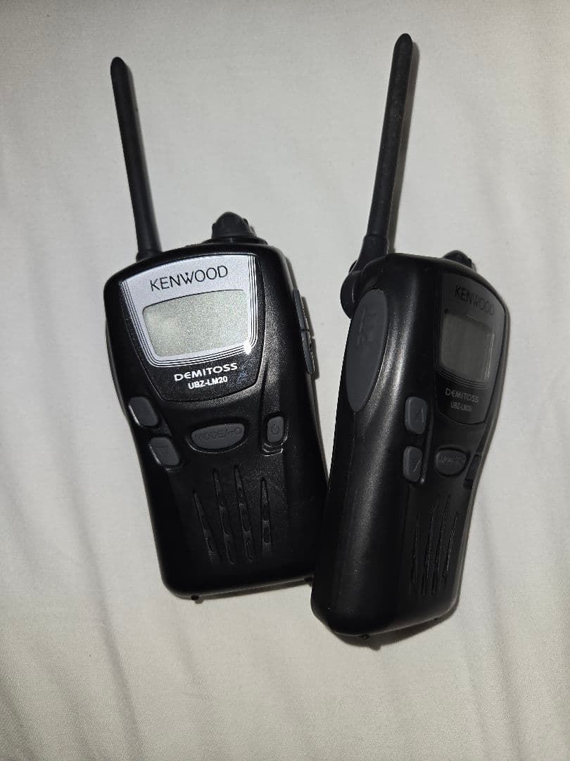 KENWOOD トランシーバー DEMITOSS UBZ-LM20 2台セットa