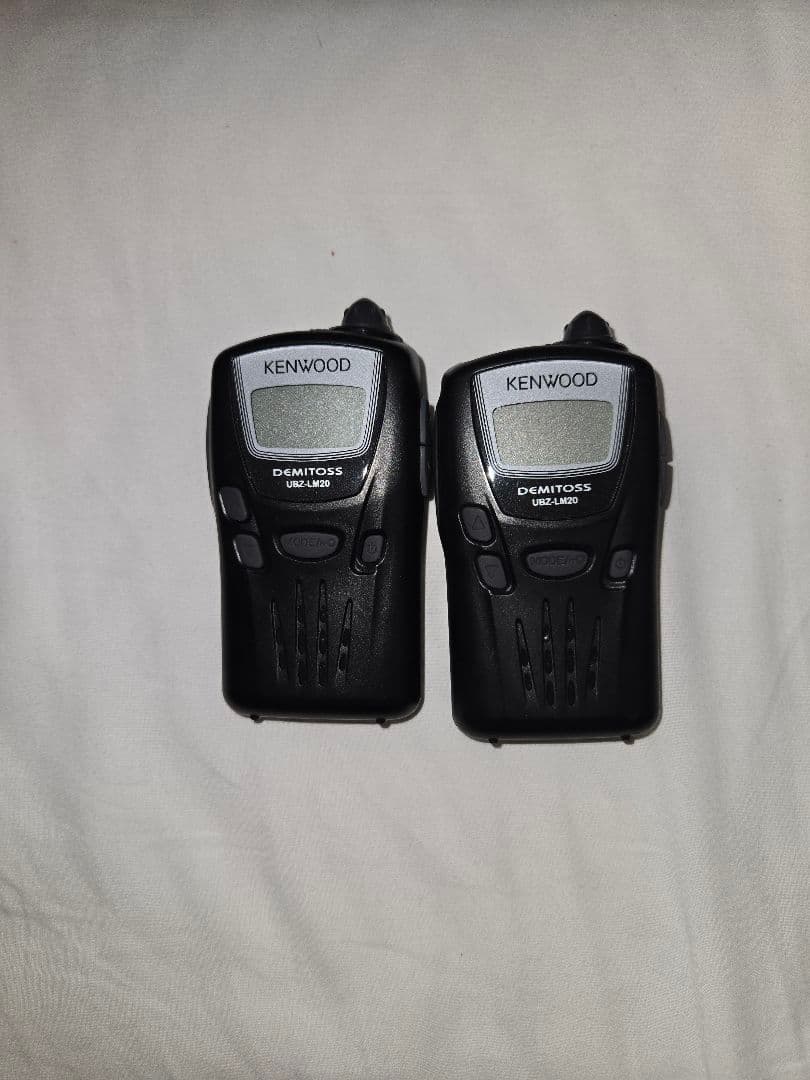 KENWOOD トランシーバー DEMITOSS UBZ-LM20 2台セットa