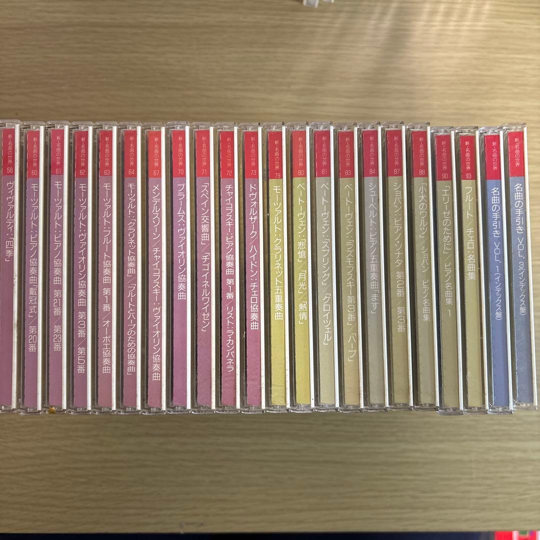 【訳アリ】 東芝EMI 新・名曲の世界 78枚セット 22枚未開封品 クラシック