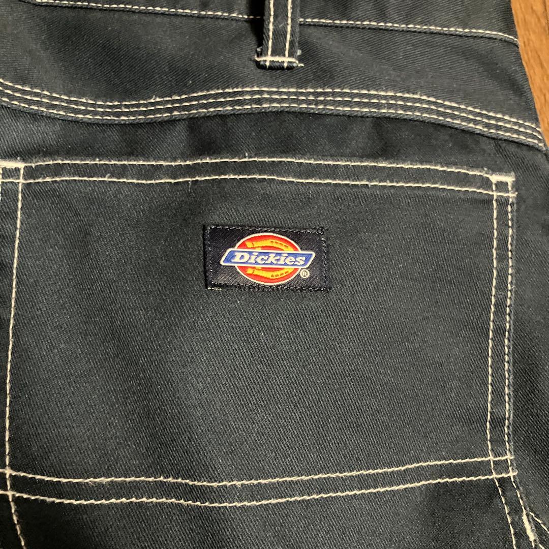 ディッキーズ　Dickies ペインターパンツ　ワークパンツ　ネイビー　w36