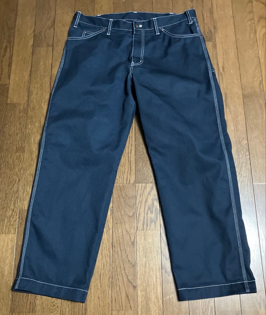 ディッキーズ　Dickies ペインターパンツ　ワークパンツ　ネイビー　w36
