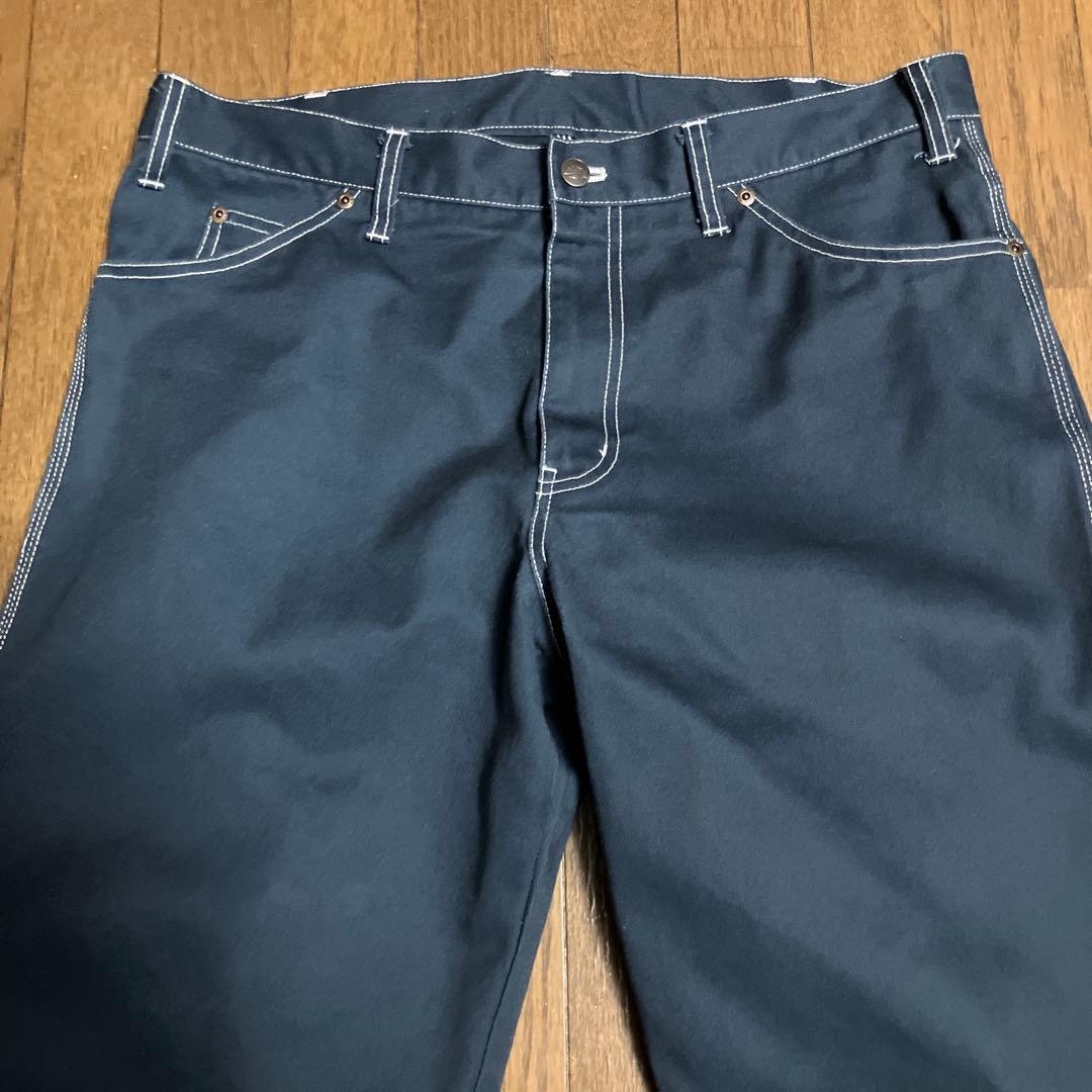 ディッキーズ　Dickies ペインターパンツ　ワークパンツ　ネイビー　w36