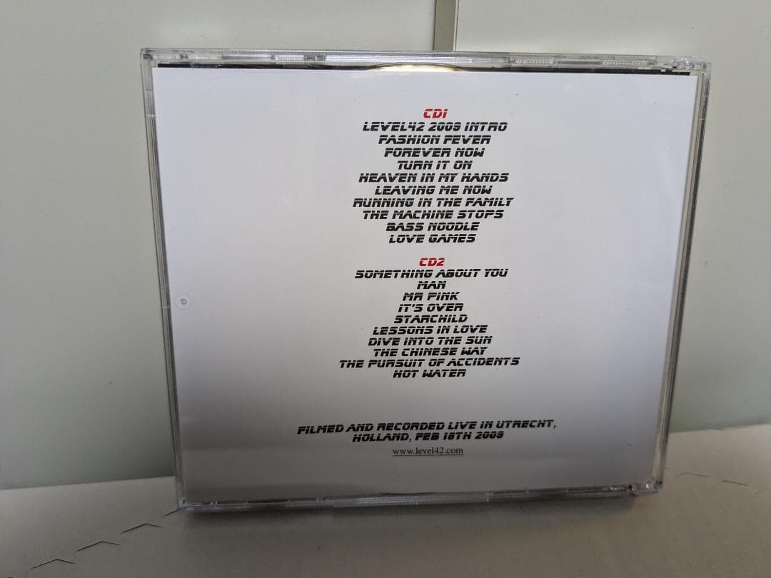 LEVEL42☆LIVE IN HOLLAND 2005