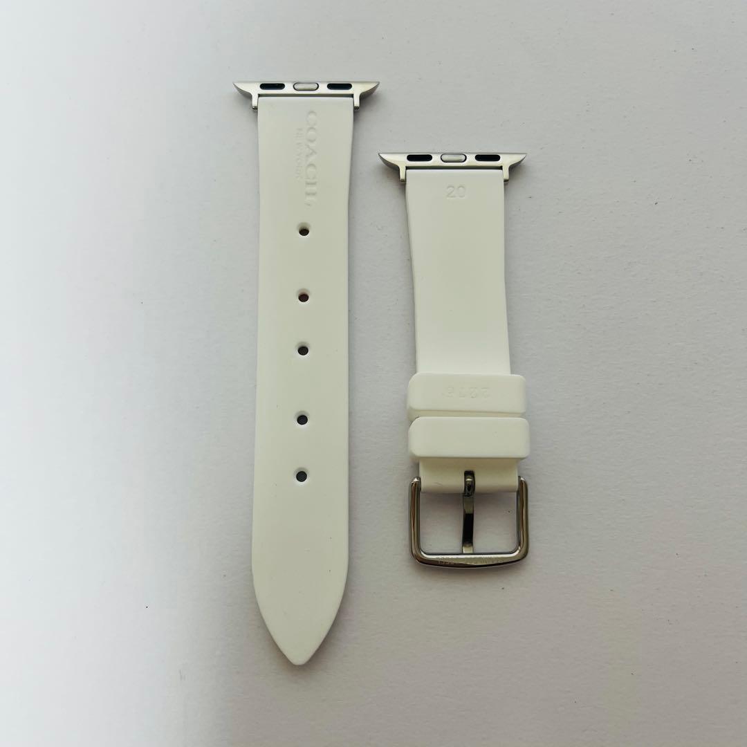 【極美品】コーチ Apple Watch ラバーベルト38/40mm