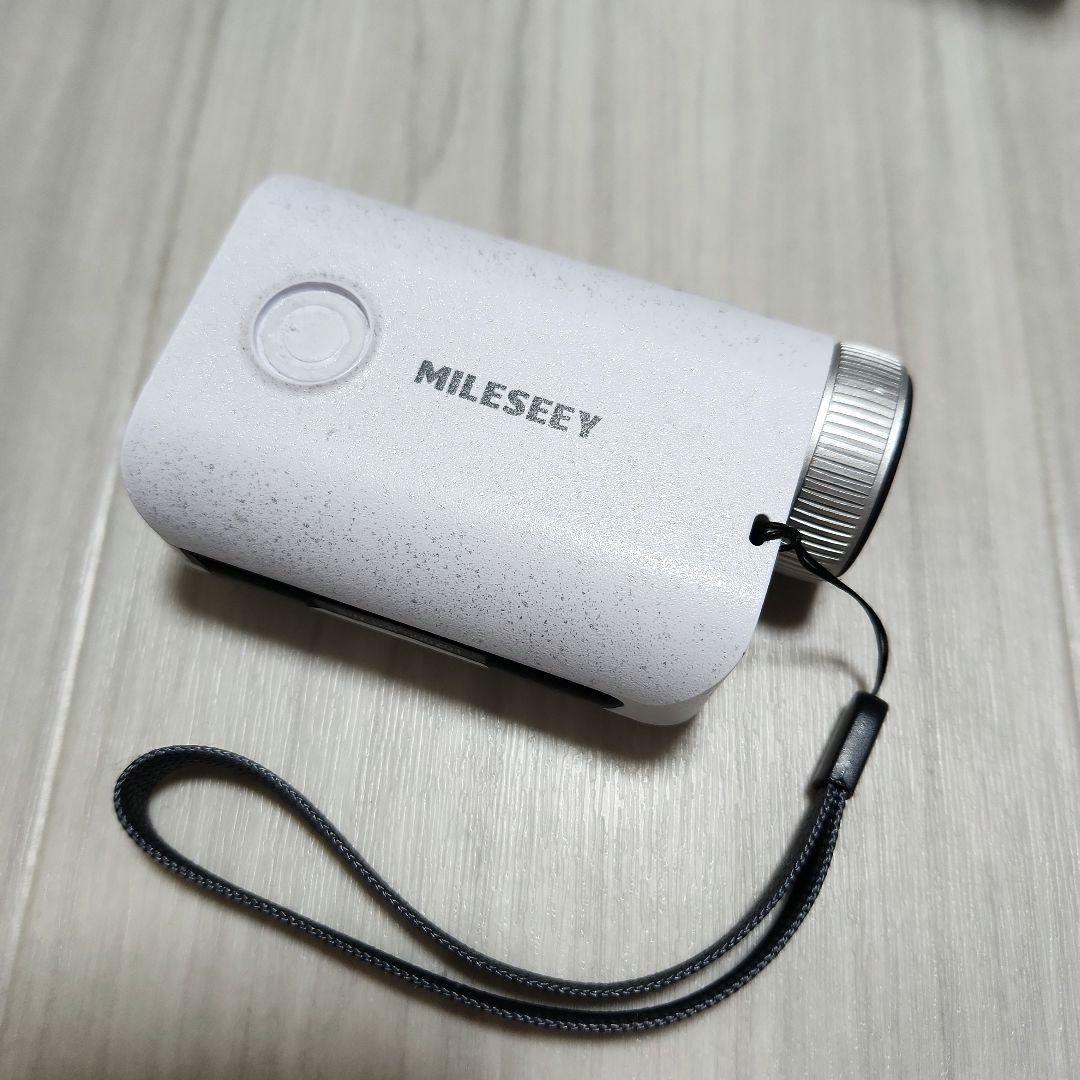 ☆MiLESEEY☆ゴルフ レーザー距離計☆ホワイト