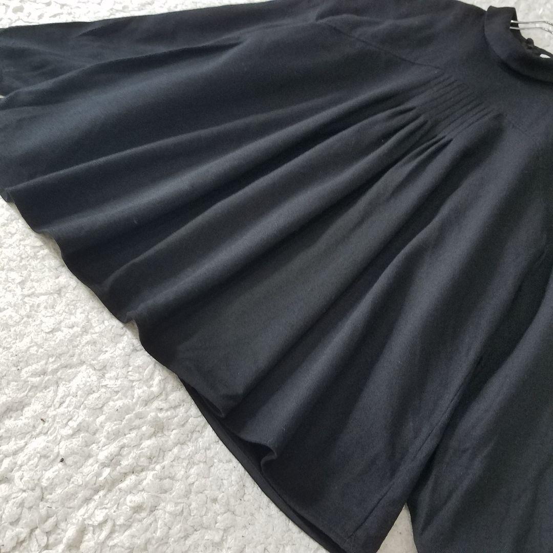 美品✨ENFOLD エンフォルド BACK-TIE PULLOVER ブラック