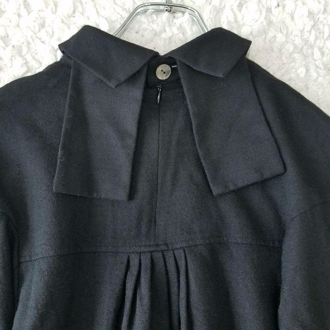美品✨ENFOLD エンフォルド BACK-TIE PULLOVER ブラック