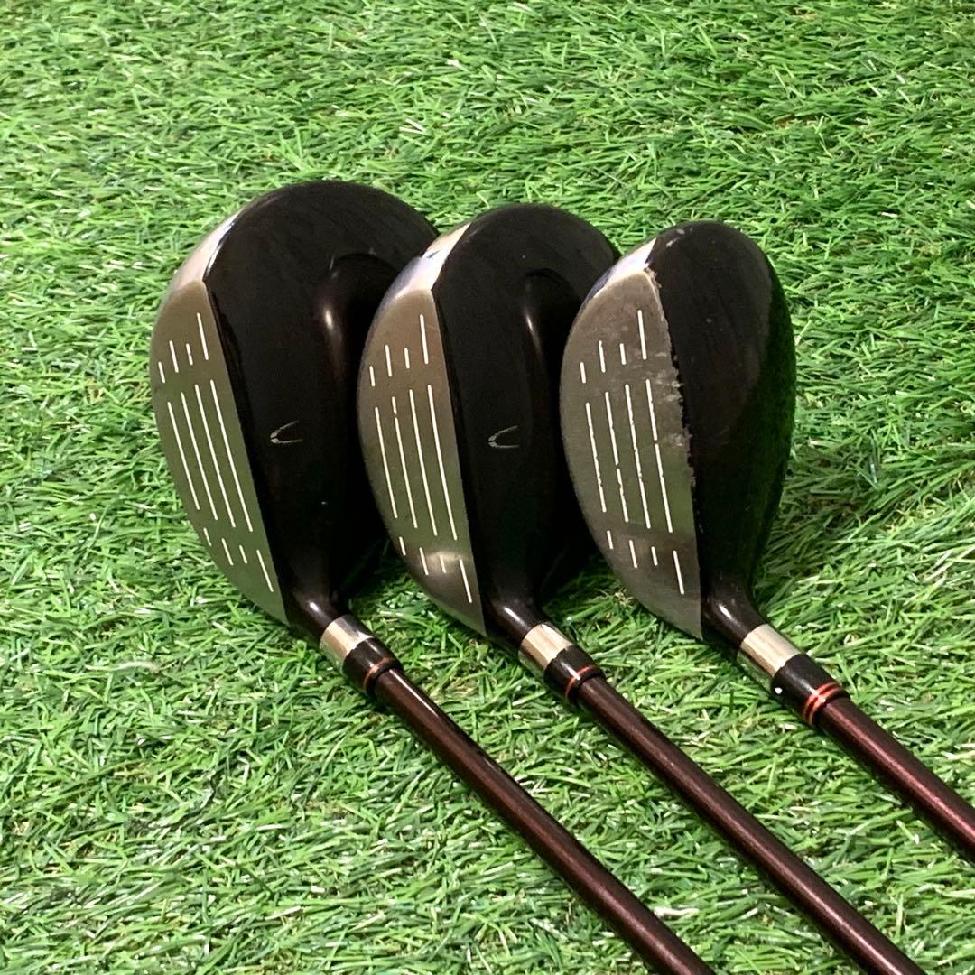 バッグ付 ブリヂストン PHYZ CL 3W＆5W＆6UTレディースクラブ3本