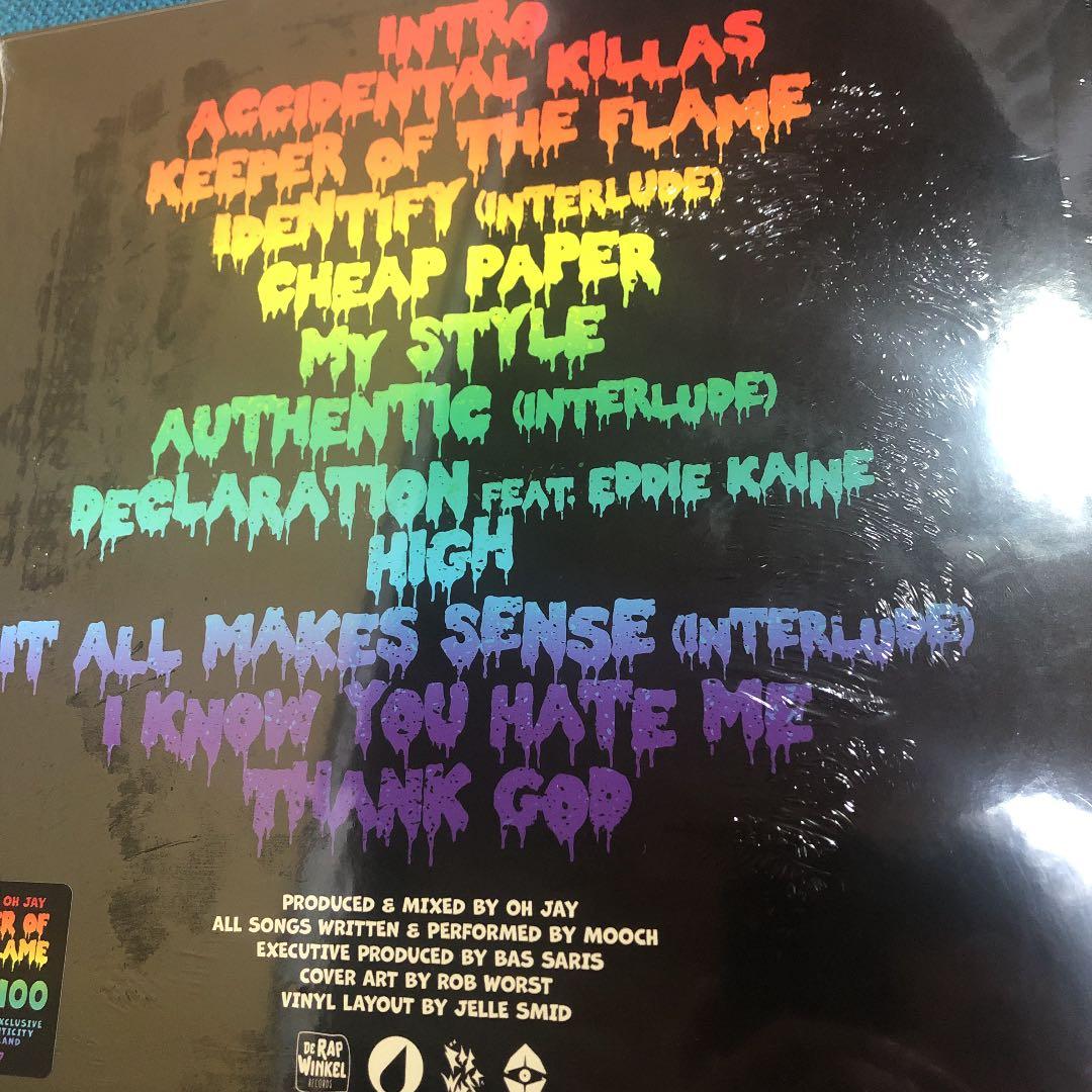 レア世界希少枚数限定RAPレコードMooch KeeperOfThe Flame