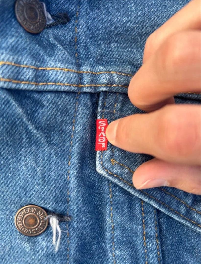 levi's 07505 0217 デニムジャケット　USA製　70s