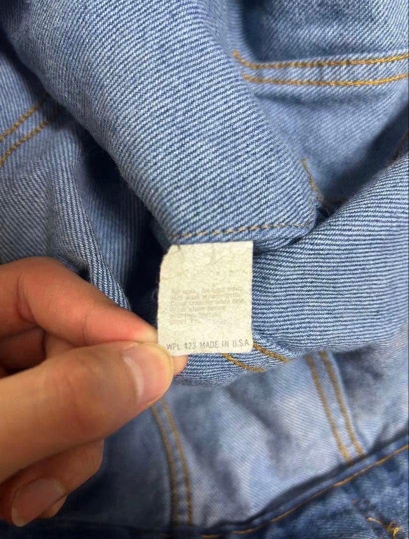levi's 07505 0217 デニムジャケット　USA製　70s