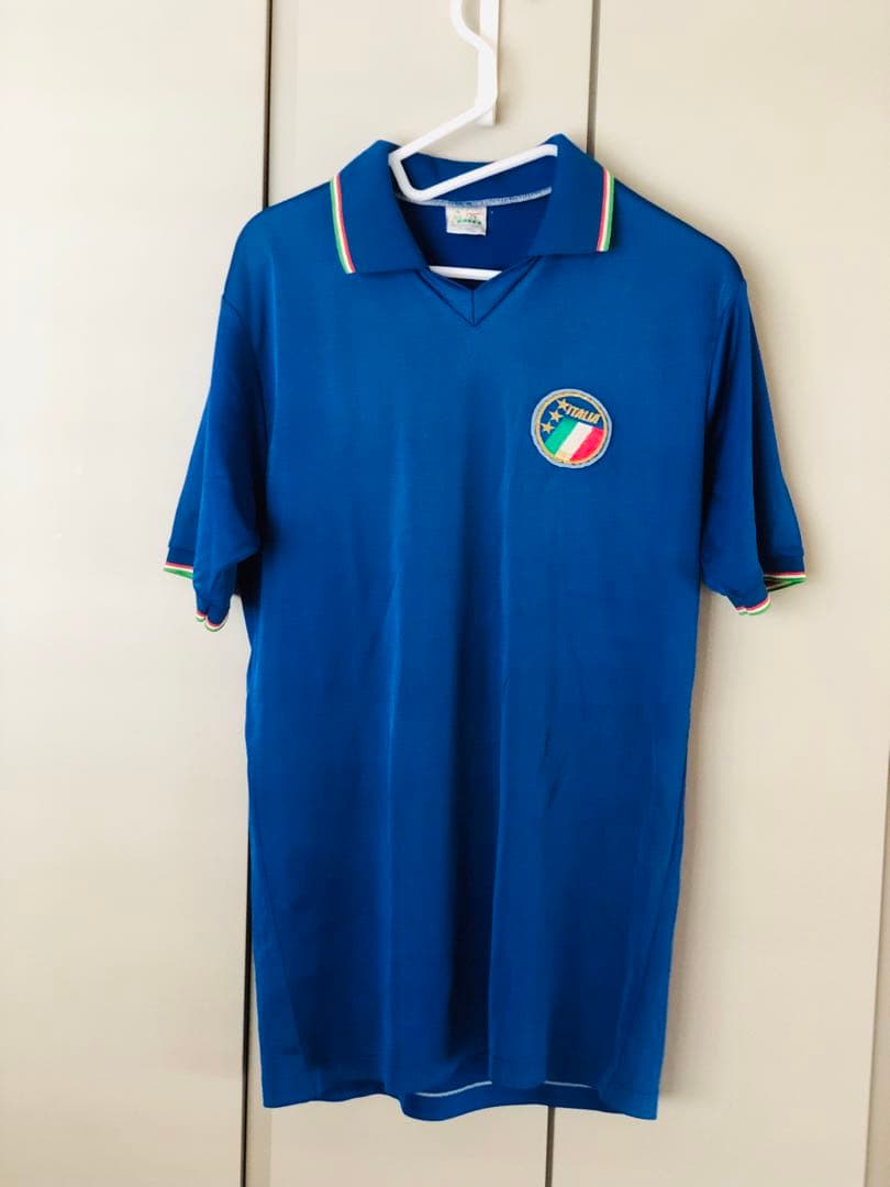 イタリア代表　90年　ワールドカップ ユニフォーム　半袖　ビンテージ