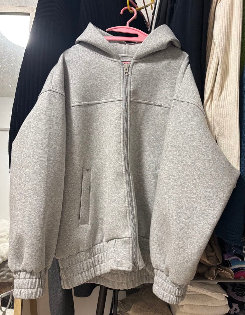 【美品】　JEANASIS ダンボールBIGブルゾン