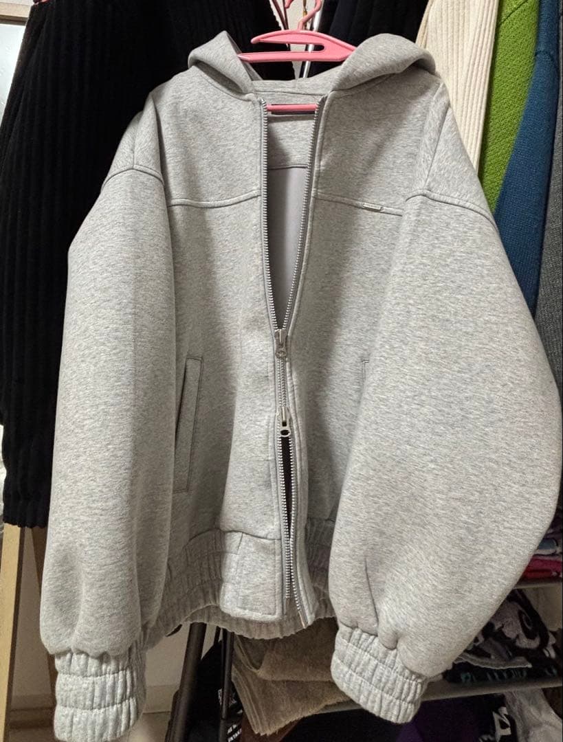【美品】　JEANASIS ダンボールBIGブルゾン