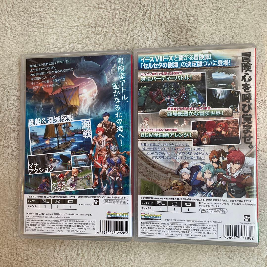 Ys X ノーディクス & Ys セルセタの樹海