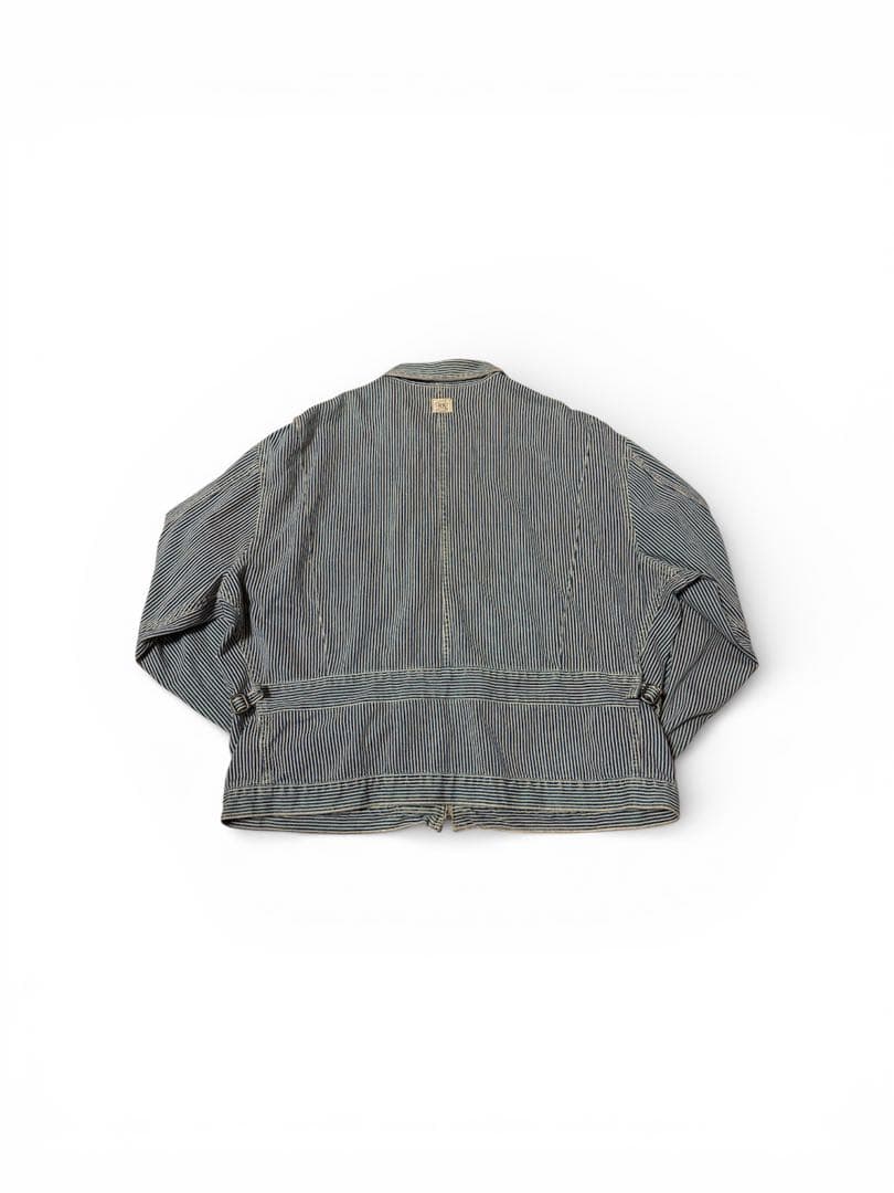 90s RRL HICKORY STRIPE JACKET 三ツ星