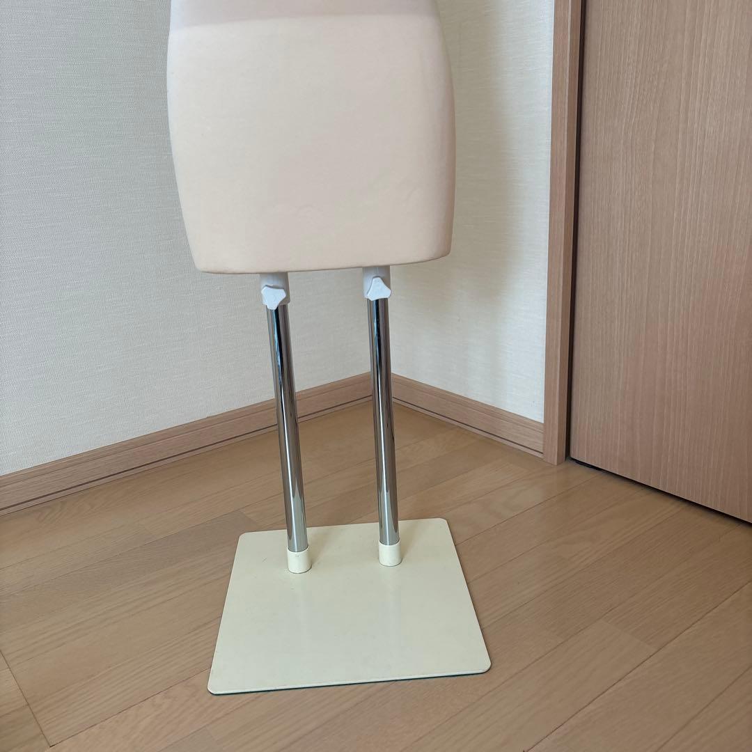和装トルソー着付け練習用 ベージュ マネキン ノースリーブ