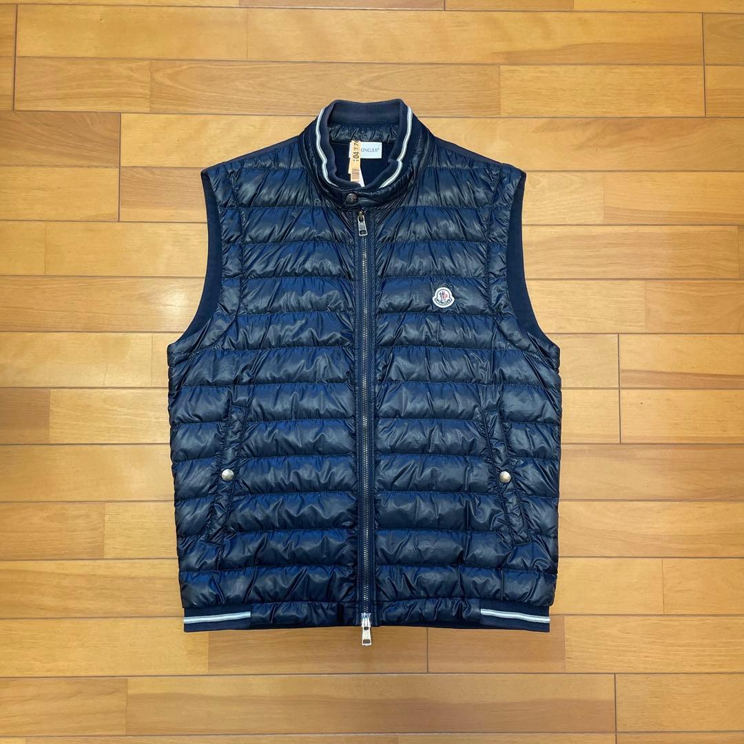 【おまけ付き☻】MONCLER ダウン× スウェット素材 ハイブリッドベスト L