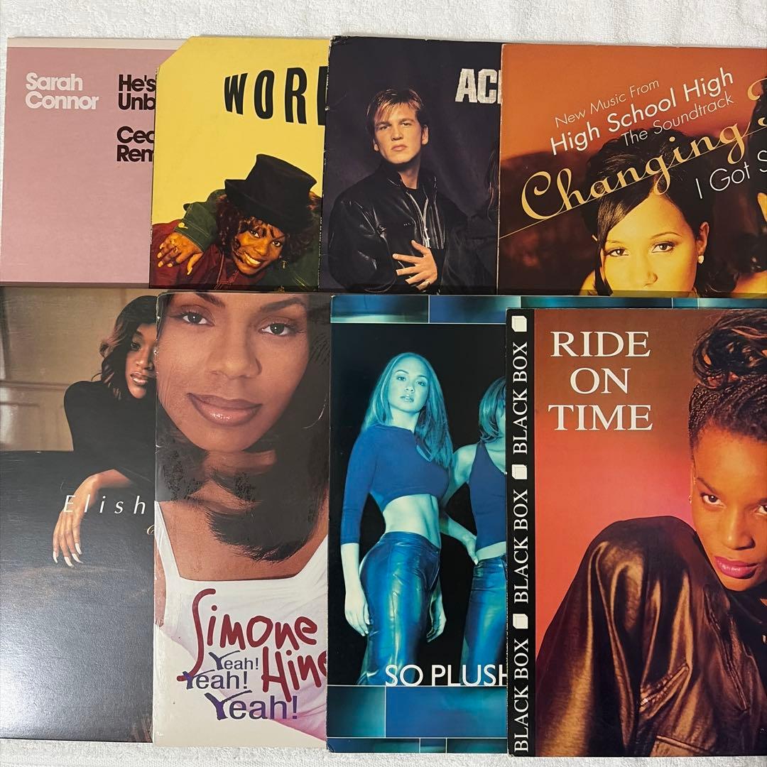 R&B POP DANCEレコード 8枚 セット