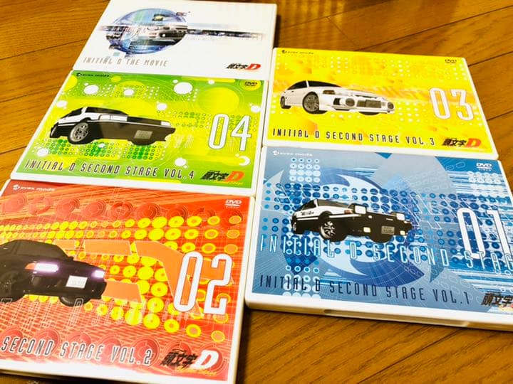 頭文字D 2 & 3 & 4 DVD INITIAL D イニシャルD