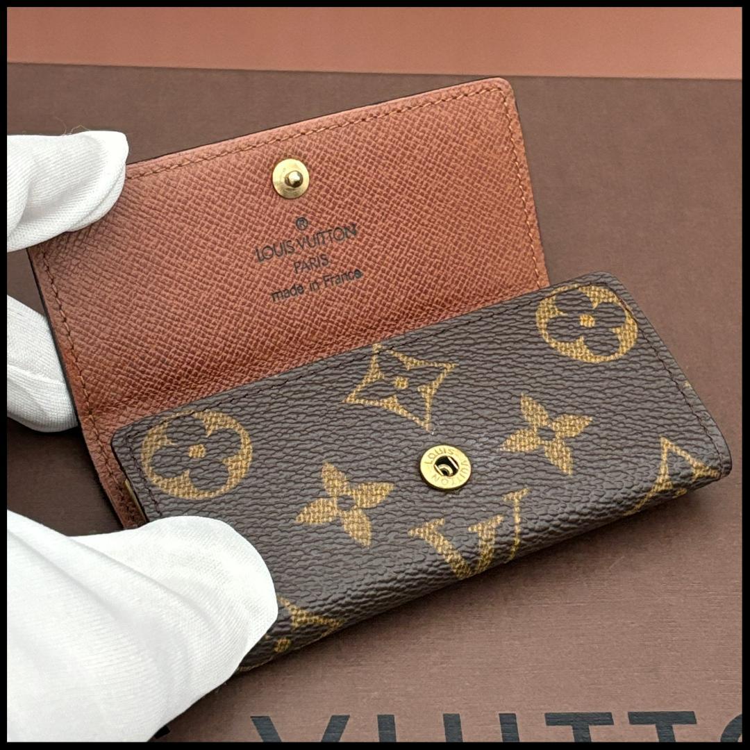 ルイヴィトン モノグラム キーケース ミュルティクレ レディース メンズ 正規品