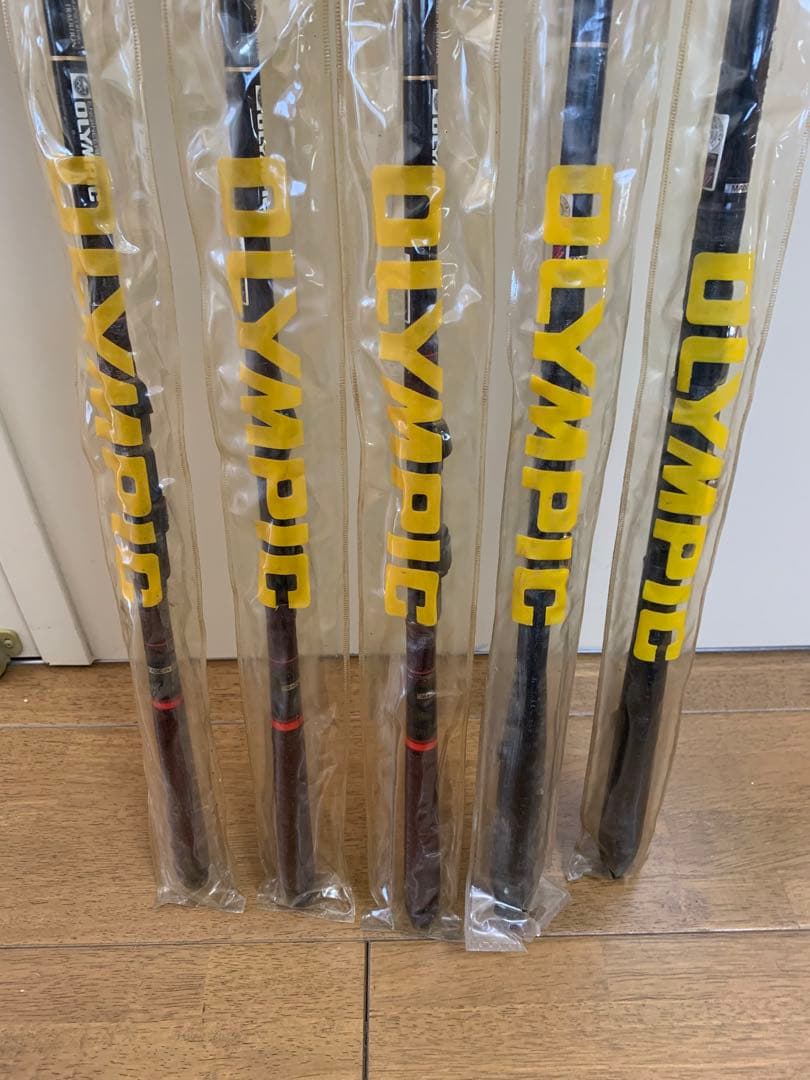 美品 まとめ売り 5本 Olympic オリムピック 波光 波防 ロッド
