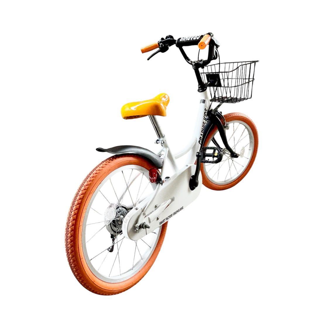 美品　GRAPHIS子供用 自転車 18インチ 補助輪付き　引取限定　東京