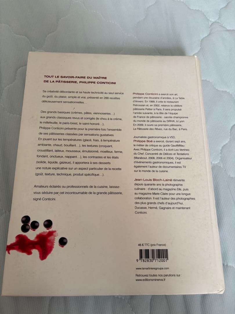 洋書Philippe Conticini フランス菓子　288のレシピ集