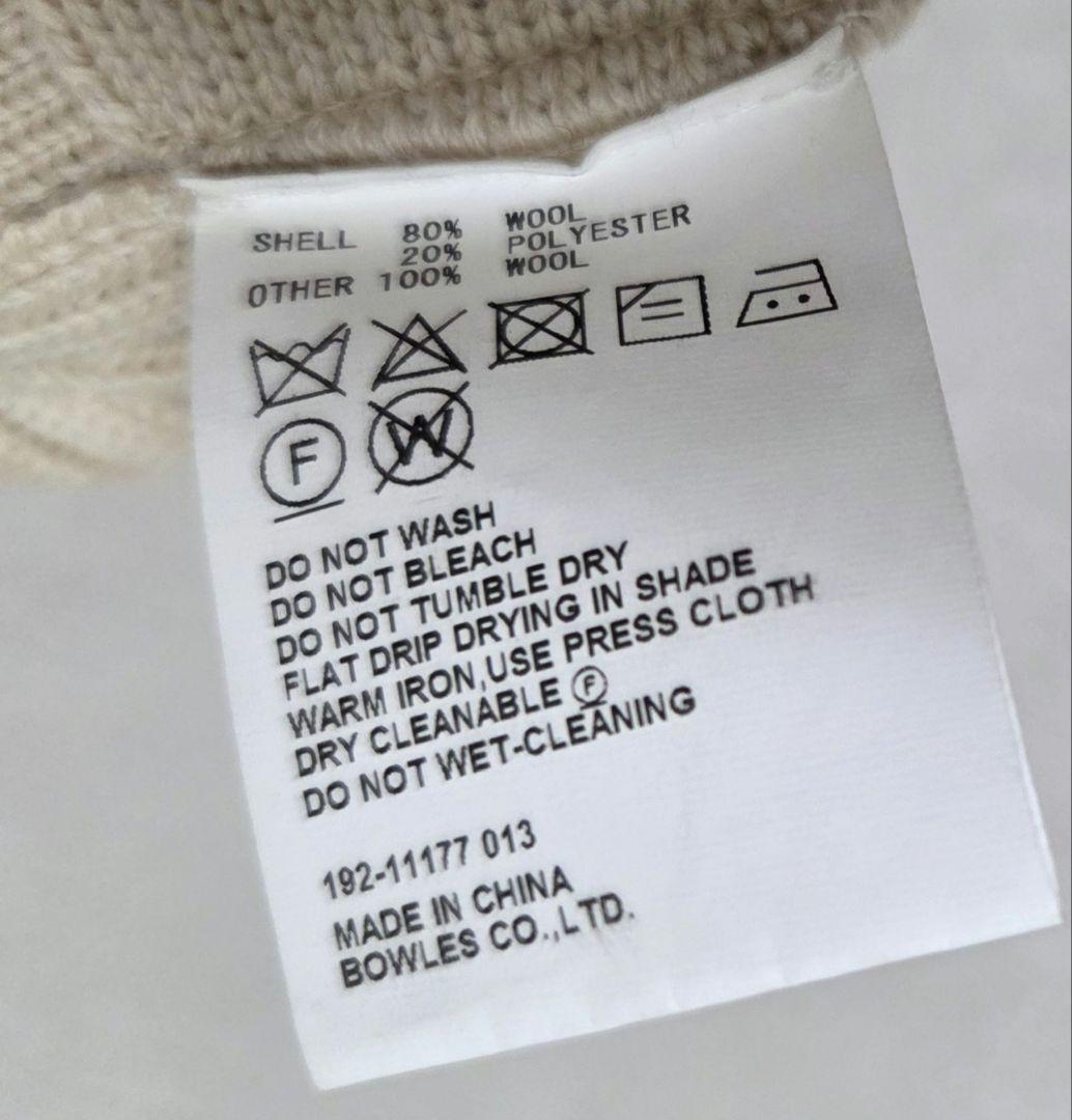 u*d様 HYKE COMMAND SWEATER PONCHO コマンド セー