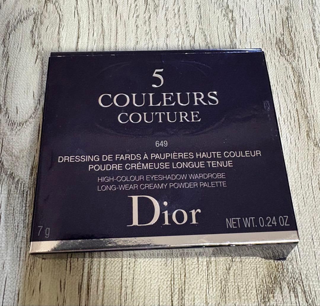 新品未使用　DIOR アイシャドウ　サンククルールクチュール　649