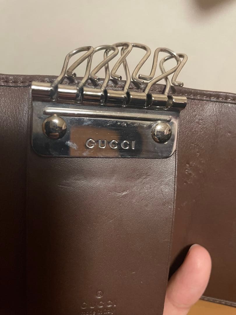 【GUCCI】GGキャンバス キーケース
