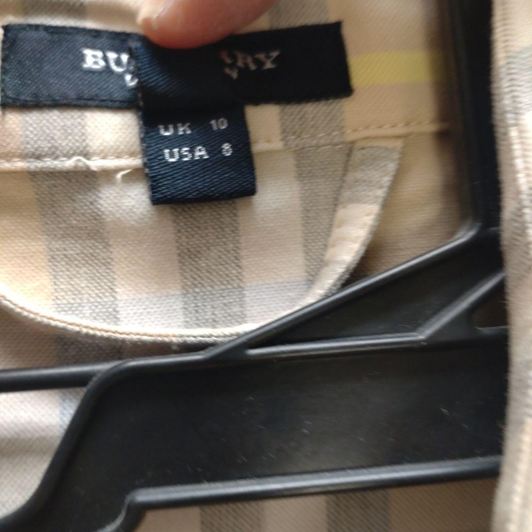 Burberry チェック柄 ノースリーブワンピース