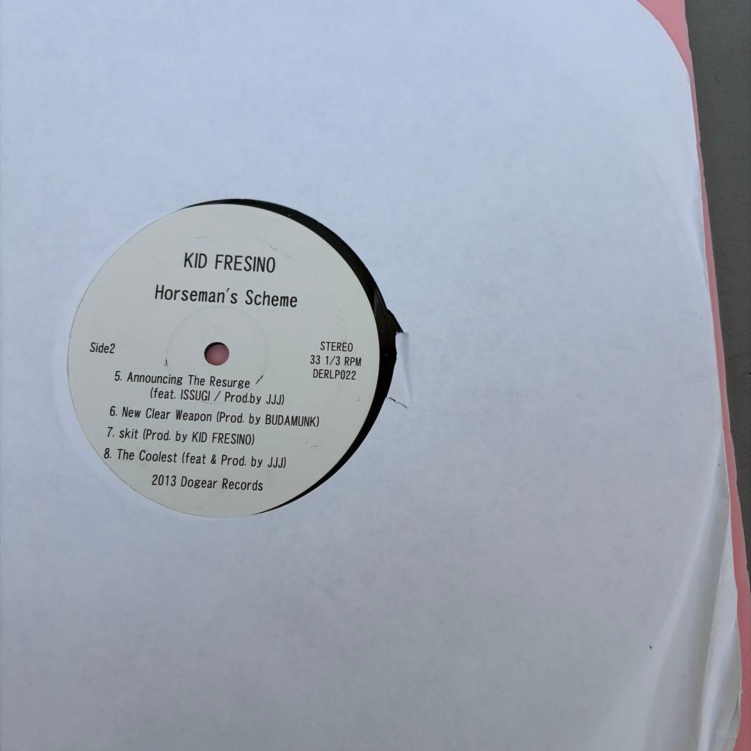 邦楽 KID FRESINO Horseman's Scheme 2LP DOGEAR