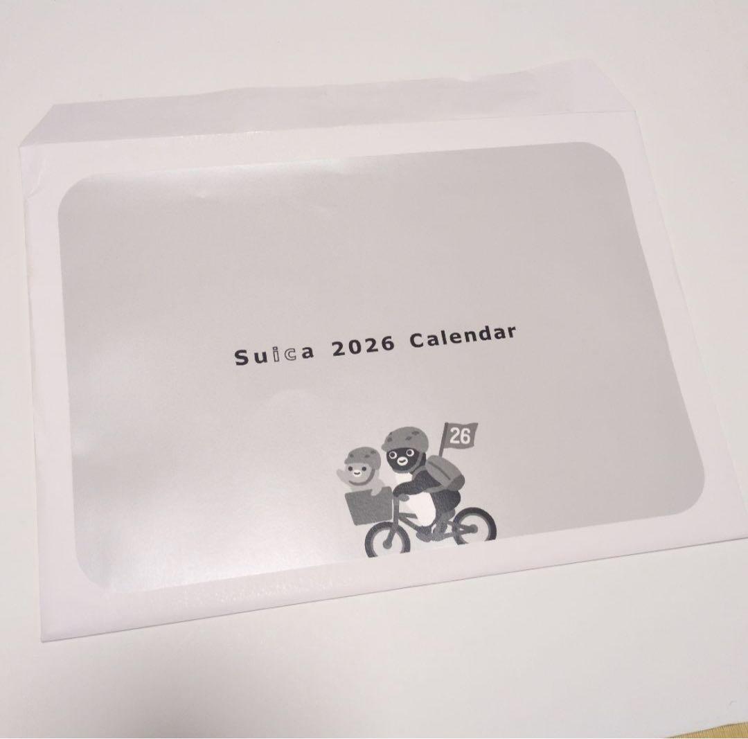 Suica 2026 Calendar 壁掛けカレンダー JR東日本