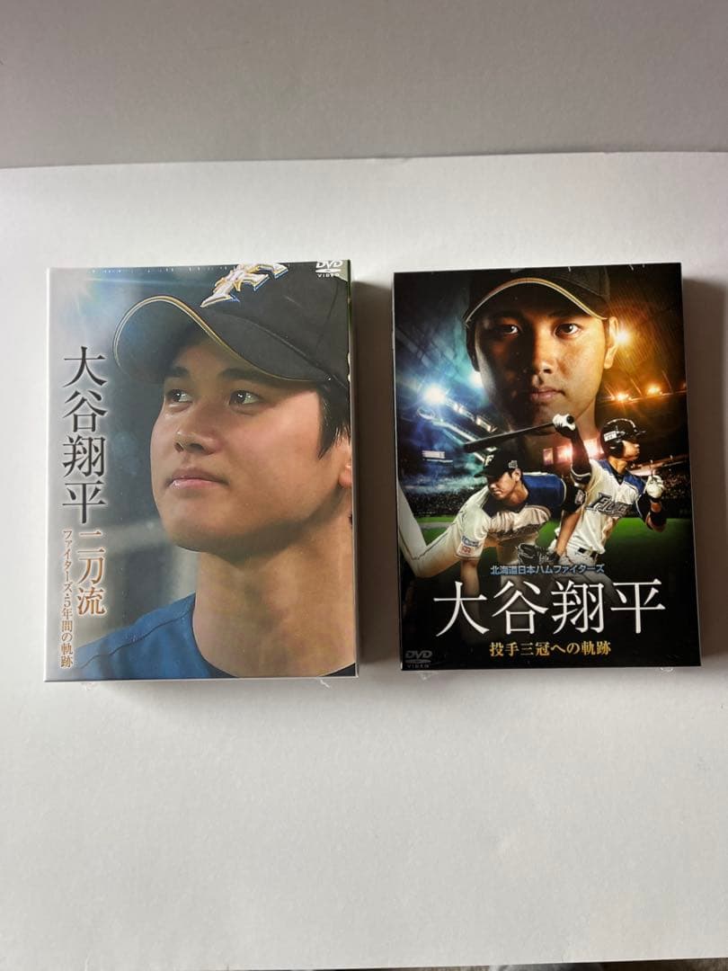 大谷翔平 二刀流5年間の軌跡 投手三冠への軌跡 DVD ２個セット